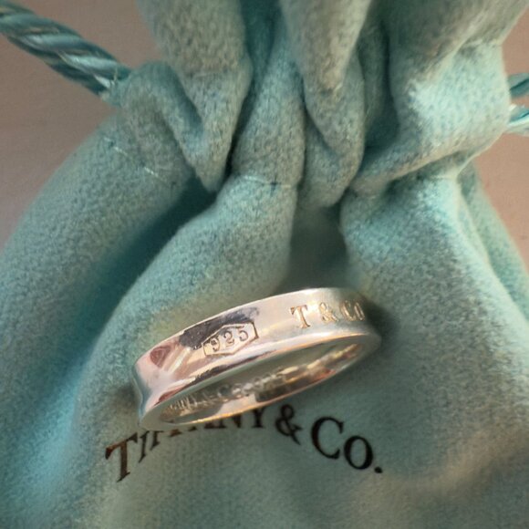 Tiffany 1837™ Ring (Size 5.5) Just Had Cleaned at Tiffany Store! - Picture 13 of 14